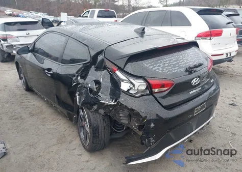 2019 Hyundai Veloster Turbo из США, поврежденный, VIN KMHTH6AB9KU006945